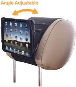 Car Headrest Mount for phone or tablet